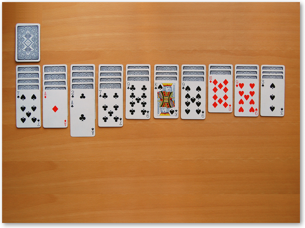 Spider Solitaire - Screenshot