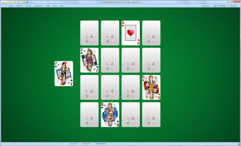 A game of Royal Square in SolSuite Solitaire