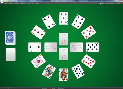 Screenshot from SolSuite Solitaire