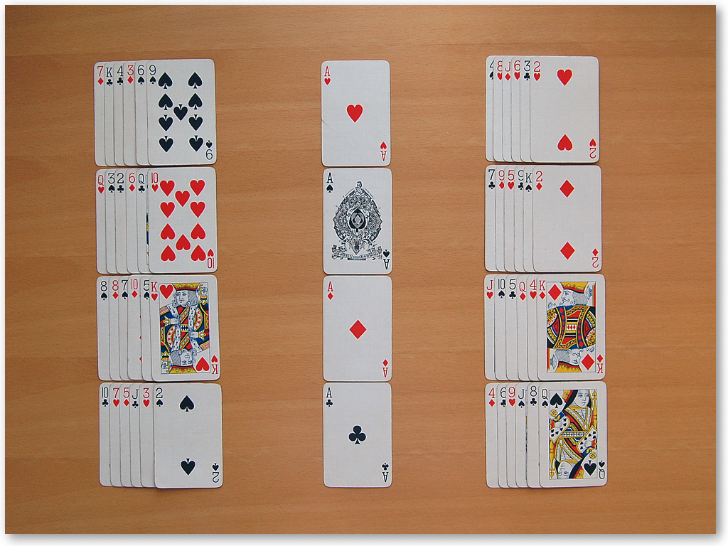 Beleaguered Castle Solitaire - Screenshot