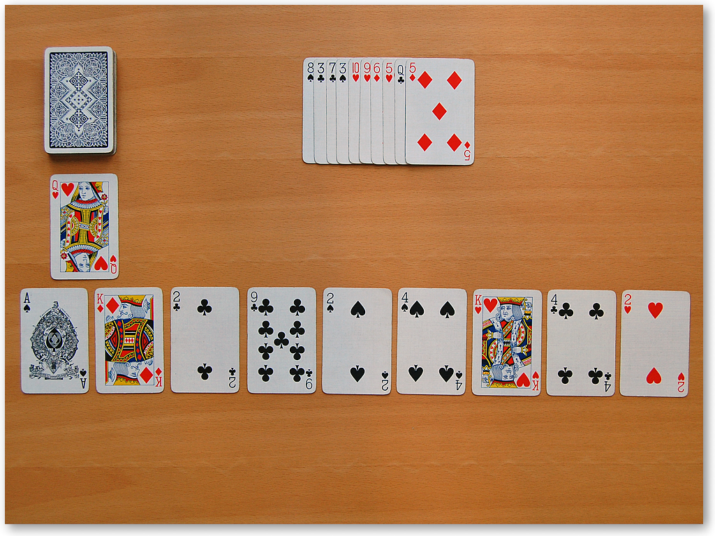 Blondes and Brunettes Solitaire - Screenshot