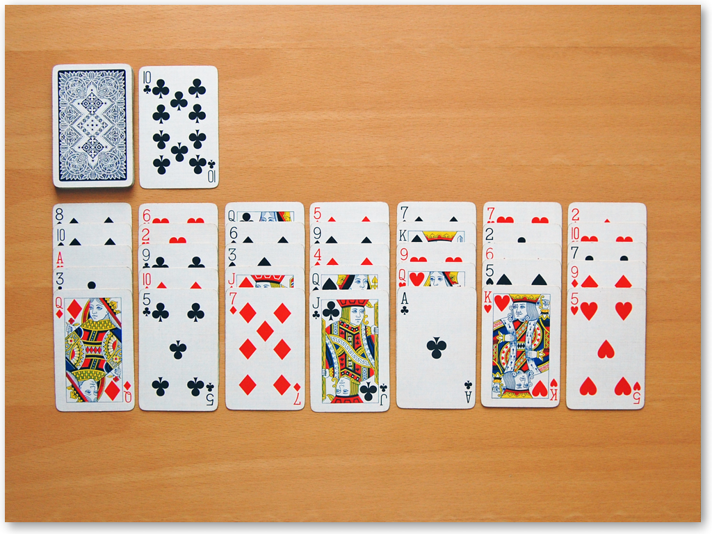 Golf Solitaire - Screenshot