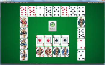 MSN Games - Crescent Solitaire