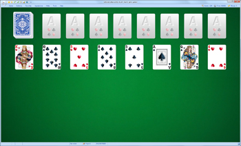 A game of Giant in SolSuite Solitaire