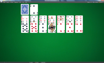A game of Golf in SolSuite Solitaire