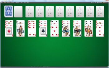 A game of Maria in SolSuite Solitaire