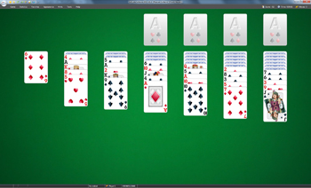 A game of Russian Solitaire in SolSuite Solitaire