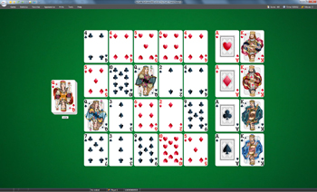 A game of Sly Fox in SolSuite Solitaire